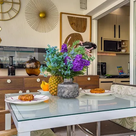 Palm 4b With Sea Views And Private Parking Marbella