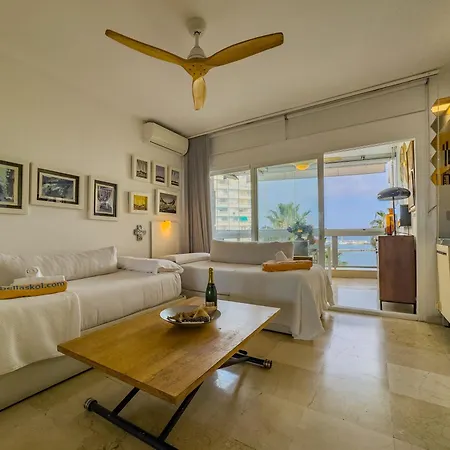 Palm 4b With Sea Views And Private Parking * Marbella