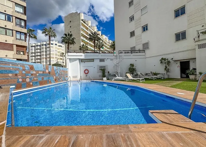 Palm 4b With Sea Views And Private Parking * 마르베야